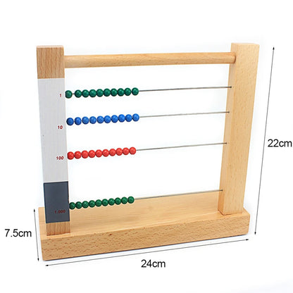 Boulier en bois Montessori