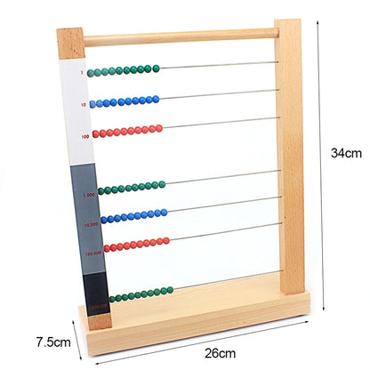 Boulier en bois Montessori