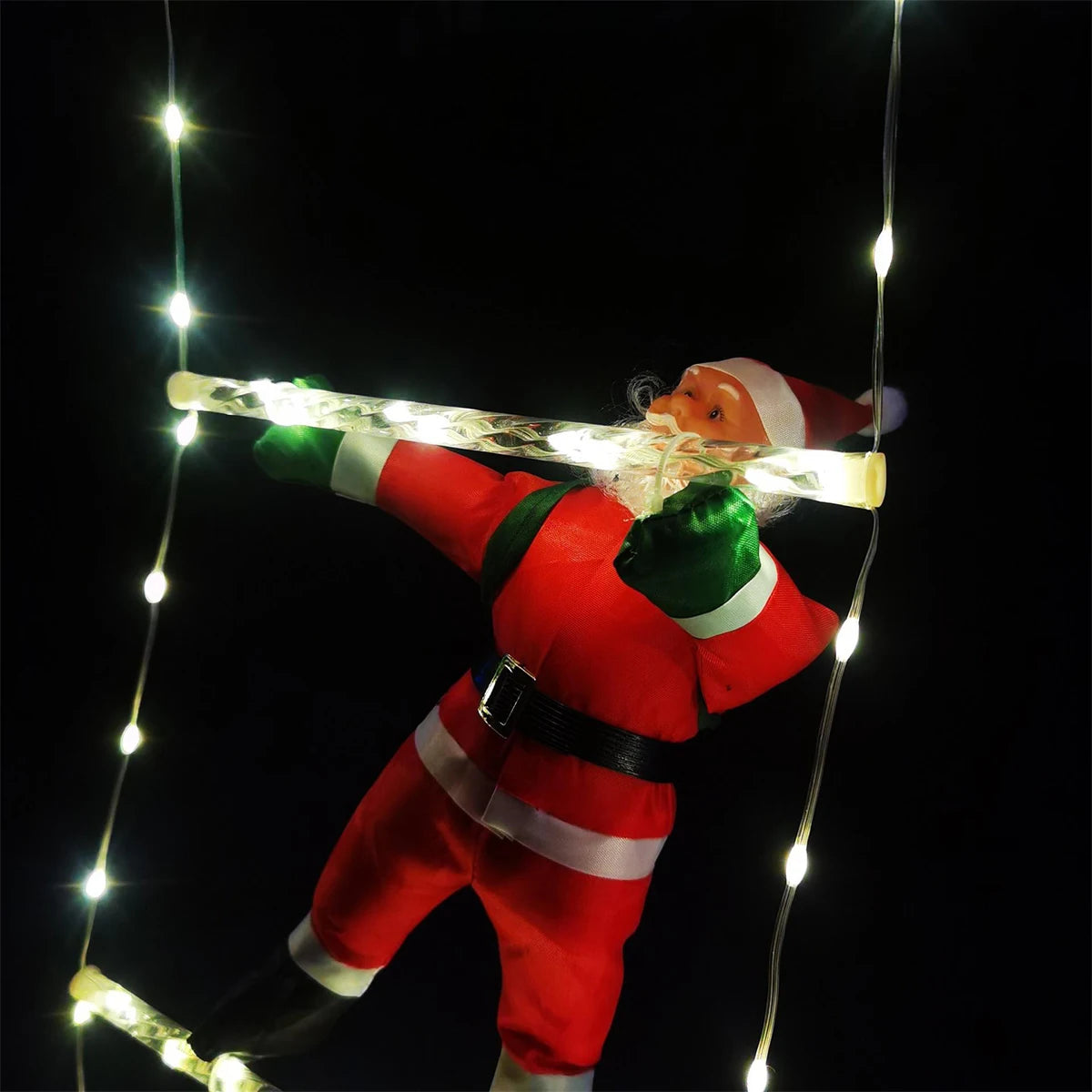 Échelle Père noël Christmas 3M Santa Claus Climbing Ladder LED