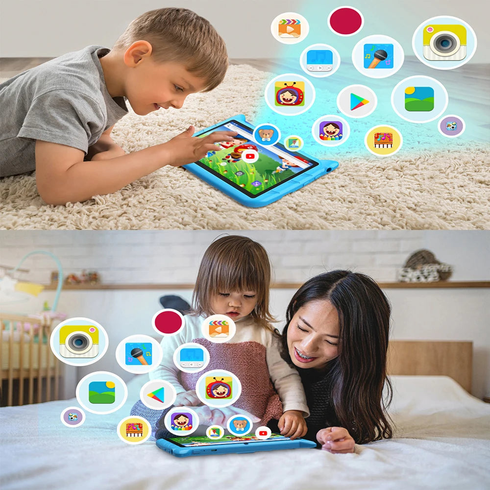 Tablette éducative 7 pouces pour enfants 5G Quad Core Android