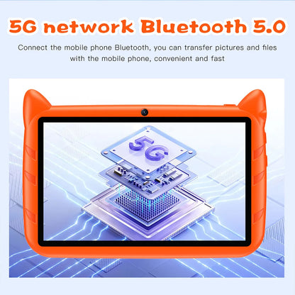 Tablette éducative 7 pouces pour enfants 5G Quad Core Android