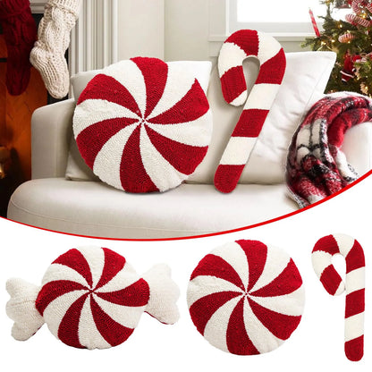 Coussin Christmas Candy Cane