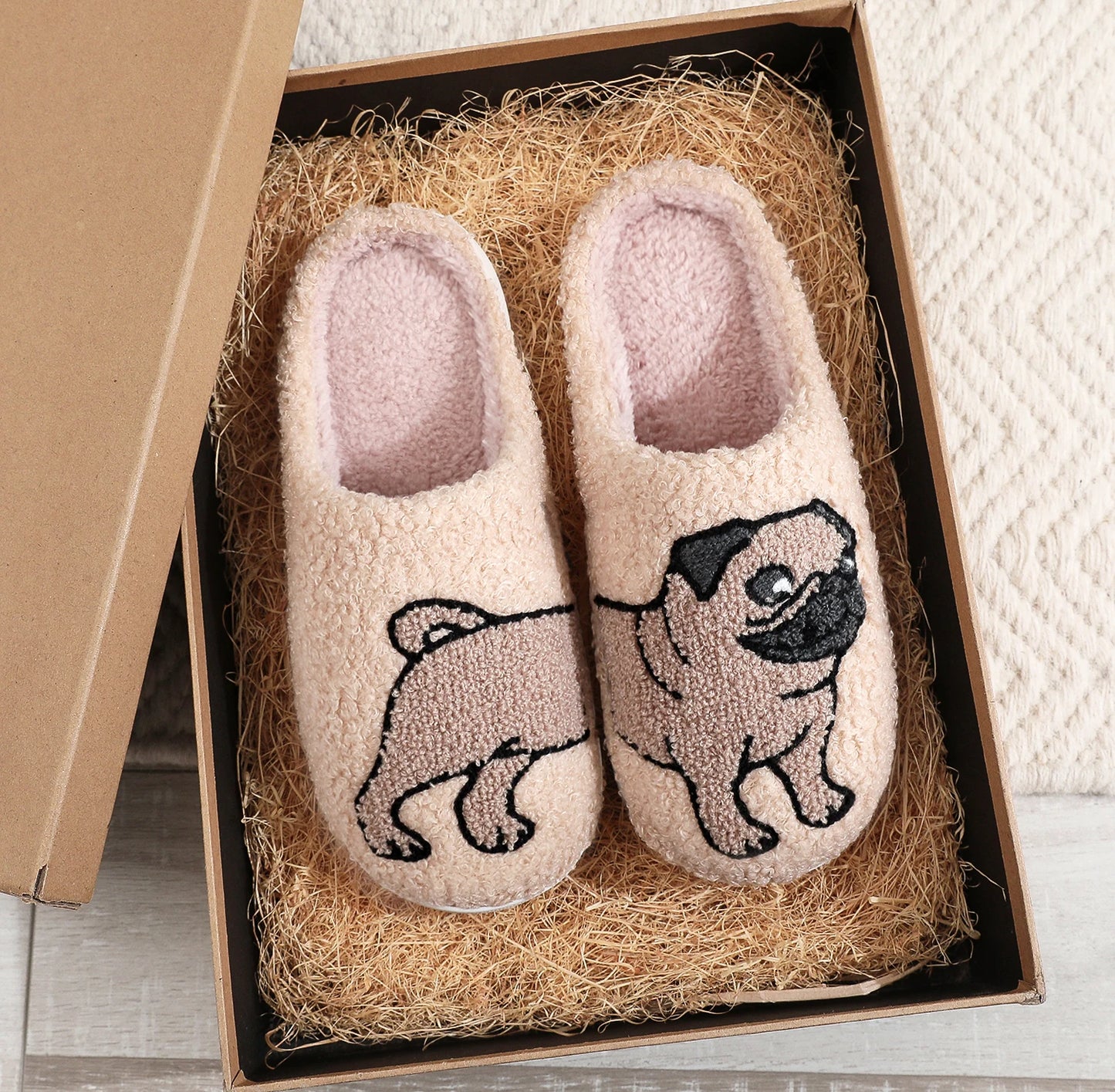 Pantoufles PUG Cozy