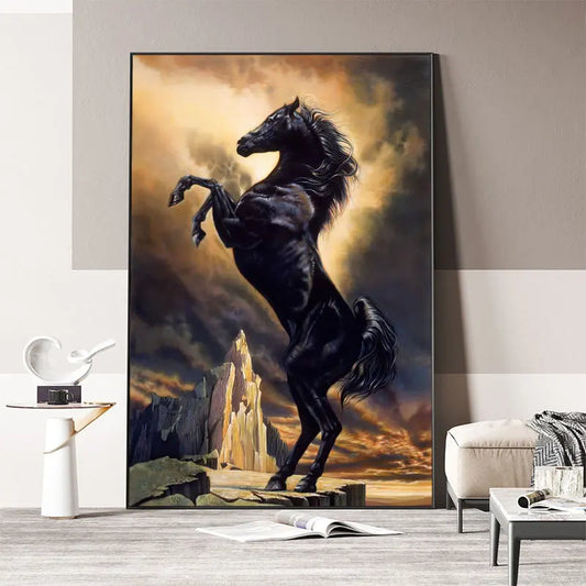 Art mural Canvas Chevaux V