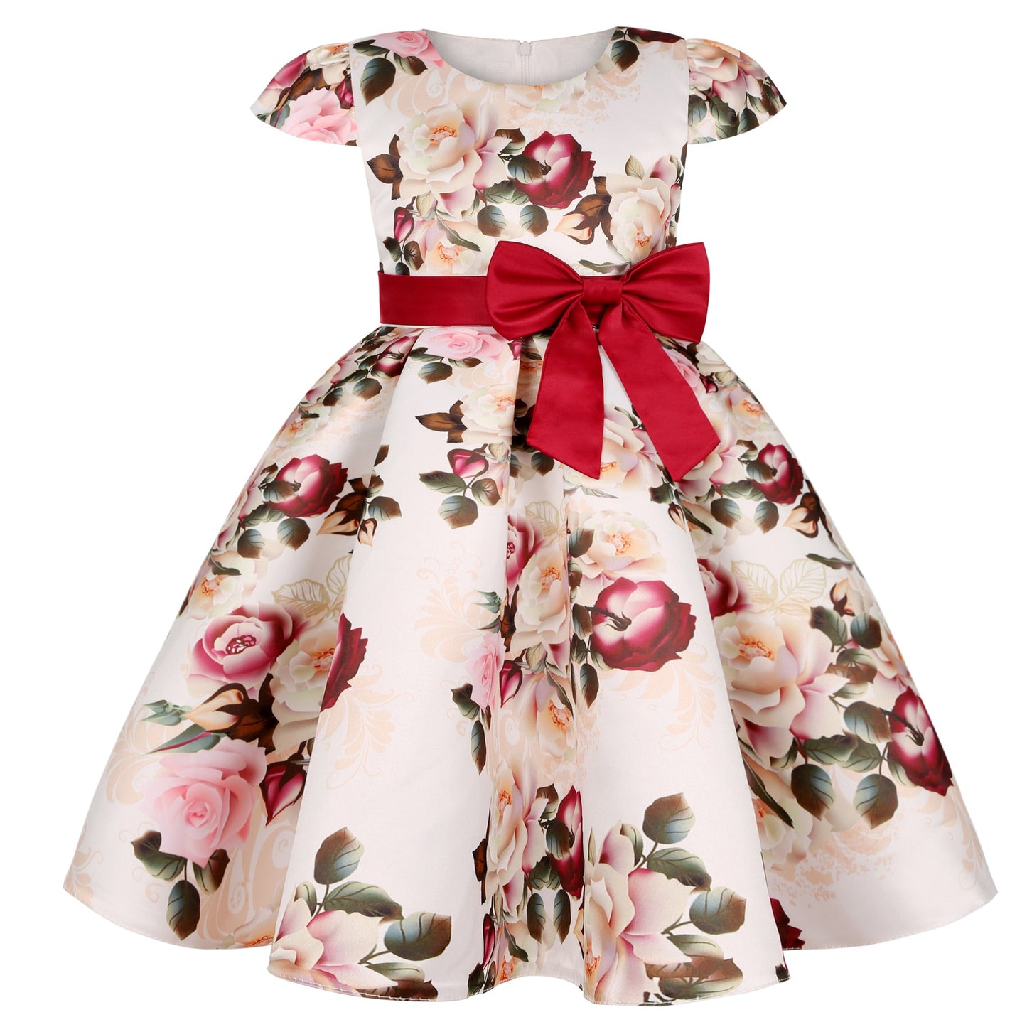 Robe de princesse fleurie