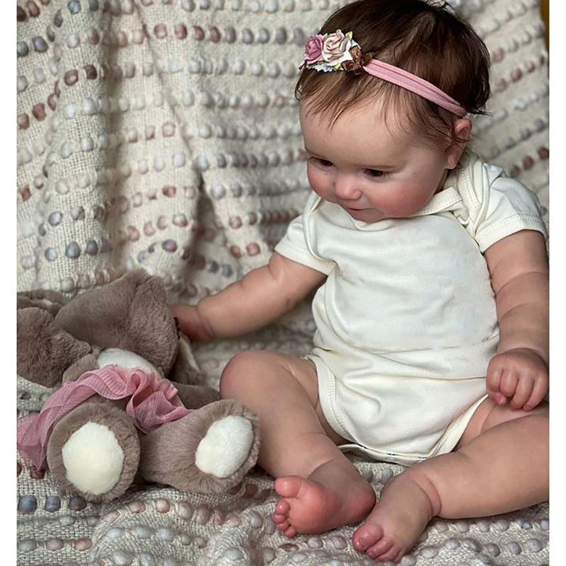 Maddie Full Silicone reborn doll 50cm – Brimballe