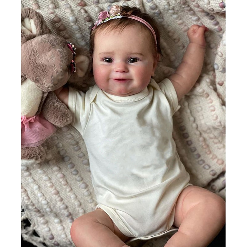 Maddie Full Silicone reborn doll 50cm