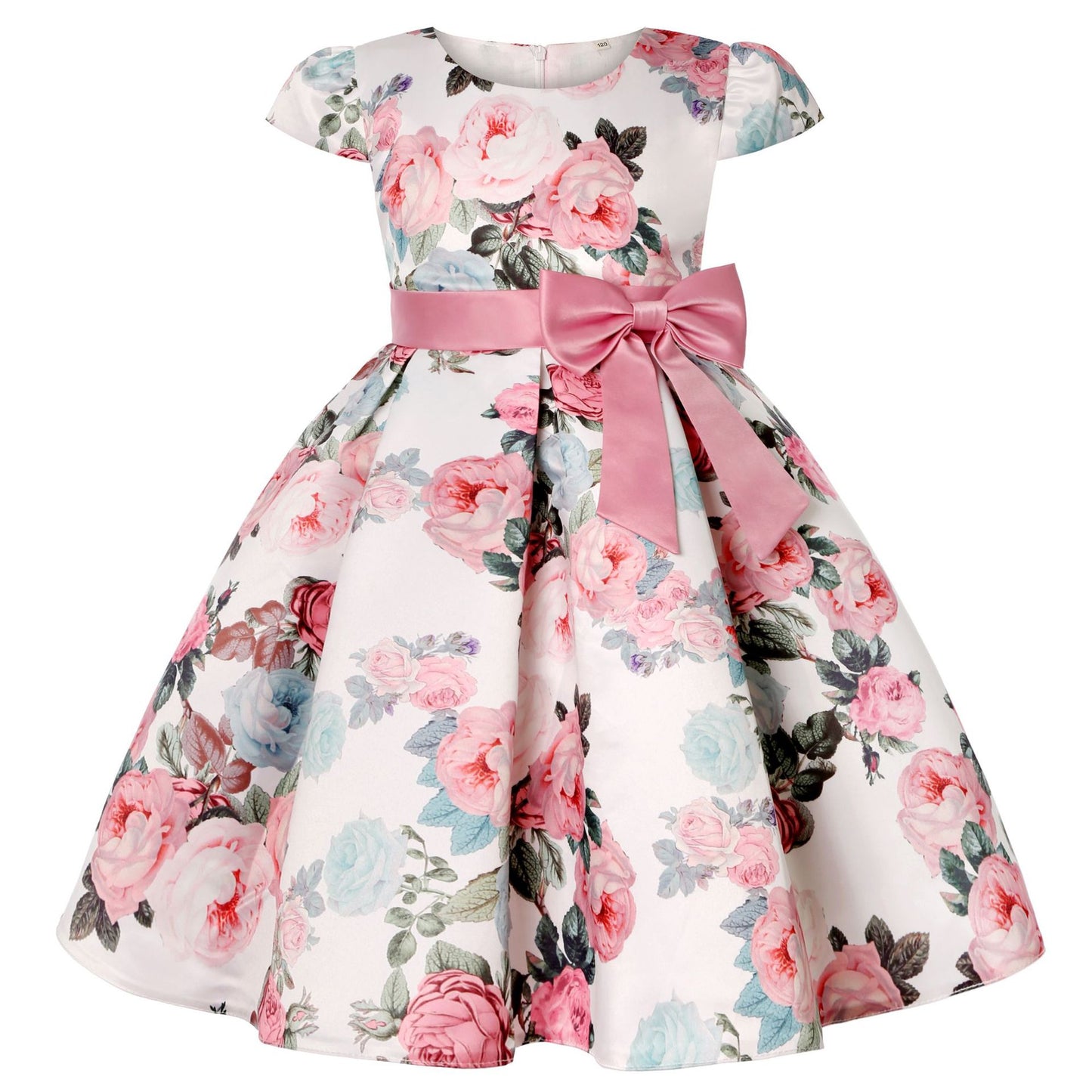 Robe de princesse fleurie