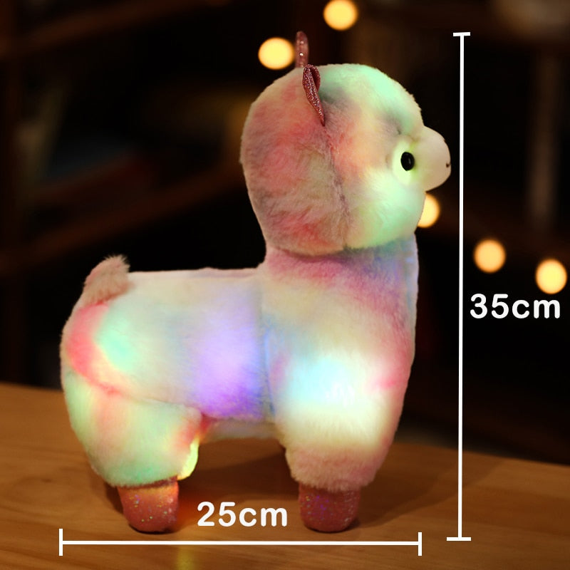 Peluche LED Alpaca Lama Plush