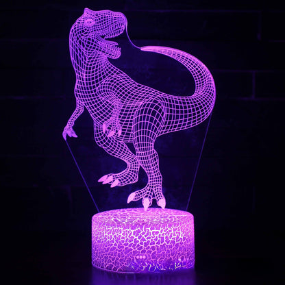 Lampe LED 3D Dinosaure