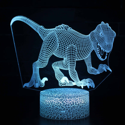 Lampe LED 3D Dinosaure