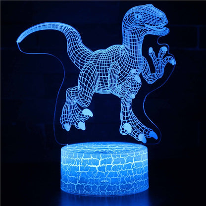 Lampe LED 3D Dinosaure