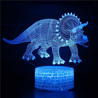 Lampe LED 3D Dinosaure