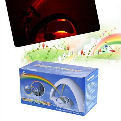 Lampe projecteur arc en ciel