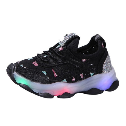 Sneaker LED papillon