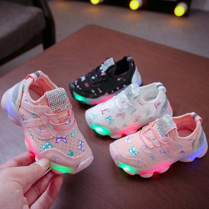 Sneaker LED papillon