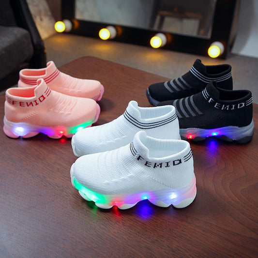 Sneaker style LED sock 6.5 to 12