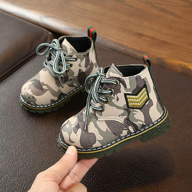 Camouflage Boots