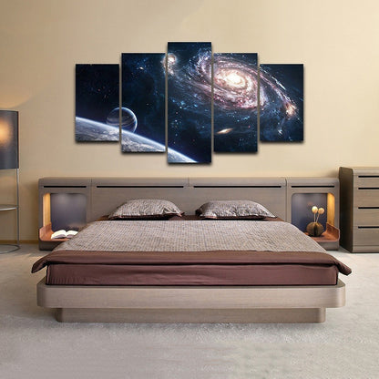 Art mural Outer Space (5 pièces)