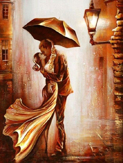 Art mural Couple Romantique