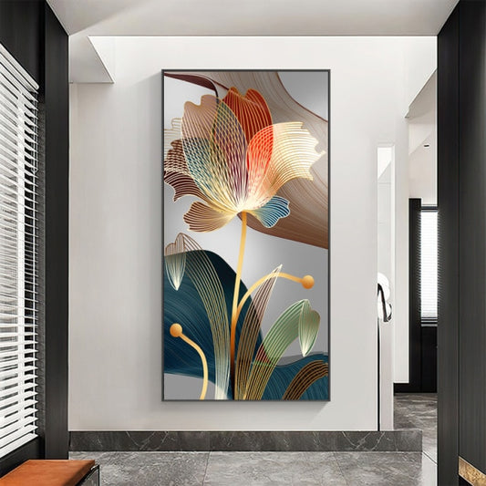 Art mural Canvas Fleur Abstraite